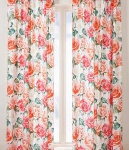 ADA-piilolenkkiverhot, 2/pakk. Roosa