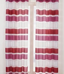 ALISON-rengasverhot, 2/pakk. Punainen