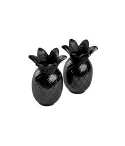 ANANAS-suola- ja pippurisirotin Musta