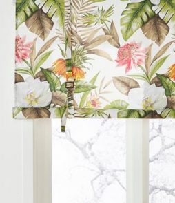 BALI-laskosverho Valkoinen