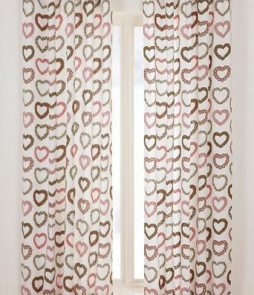 BELINDA-solmimisnauhaverhot, 2/pakk. Valkoinen