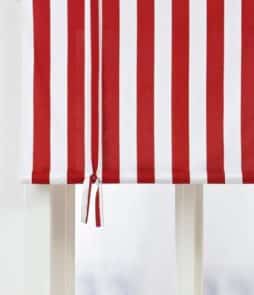 BIANCA-laskosverho Punainen