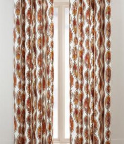 BLADRAND-rengasverhot, 2/pakk. Ruosteenruskea