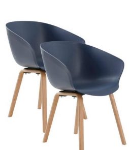 BOARP-tuolit, 2/pakk. Tummansininen