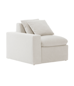 BOSTON-sohvamoduuli - oikea Luonnonvalkoinen