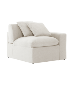 BOSTON-sohvamoduuli - vasen Luonnonvalkoinen