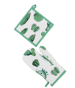 CACTUS-patalappu ja -kinnas Valkoinen