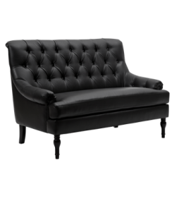 CHILL-sohva, 2:n istuttava Musta