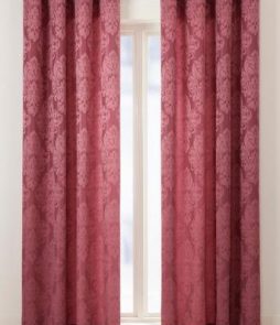 CLOTHILDE-rengasverhot, 2/pakk. Vanha roosa