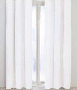 COLOUR-rengasverhot, 2/pakk. Valkoinen