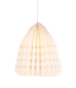 CONE TUCKS -kattovalaisin Valkoinen