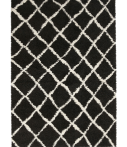 COSY-ryijymatto, 160x230 cm Musta