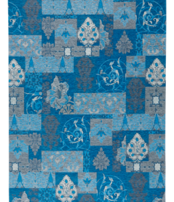 CROSIA-matto 200x290 cm Sininen