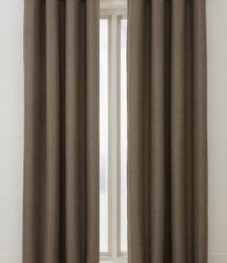 DAWN-rengasverho, 1/pakk. Tumma pellavabeige