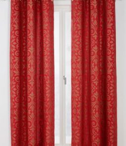 ELLE-rengasverhot, 2/pakk. Punainen