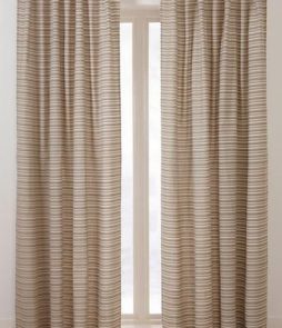 EMELIE-piilolenkkiverhot, 2/pakk. Beige