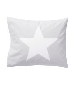 Ekologinen KID STAR -tyynyliina Tummanharmaa