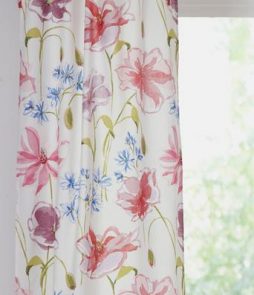 FLEUR-solmimisnauhaverhot, 2/pakk. Roosa