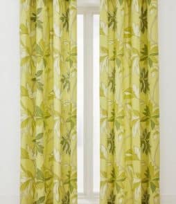 FLORENTINA-rengasverhot, 2/pakk. Limenkeltainen