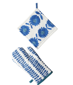 FLOWER PATCH -patalappusetti, 2 osaa Sininen