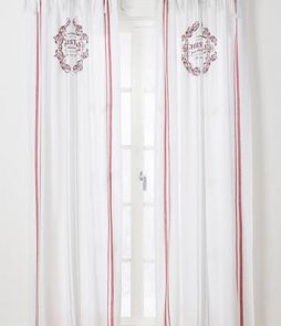 FROM NOW ON -solmimisnauhaverhot, 2/pakk. Valkoinen