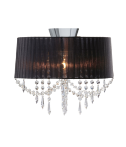 GALLERI-kattoplafondi Musta