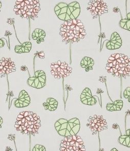 GERANIUM-kangas/m Vaaleanharmaa