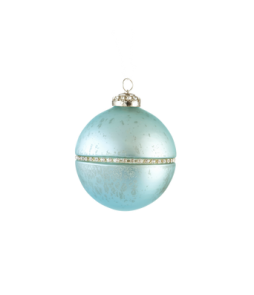 GLIMMA-joulupallo – iso Vaaleansininen