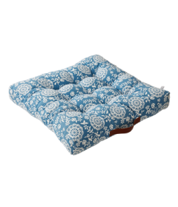 HALLABRO-istuintyyny 70x70 cm Sininen/kukallinen