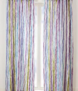 IONIA-piilolenkkiverhot, 2/pakk. Liila