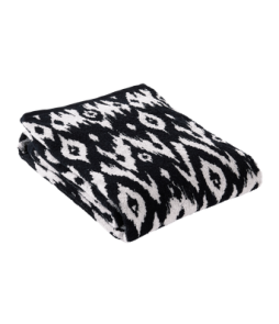 Iso CARMEN-kylpypyyhe Musta