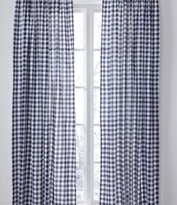 KLARA-sivuverhot, 2/pakk. Sininen