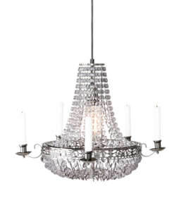 KROATIEN-kattokruunu Musta kromi