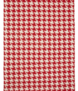 KROTONE-villamatto, 160x230 cm Punainen