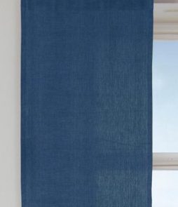 KURSIV-paneeliverhot, 2/pakk. Deniminsininen