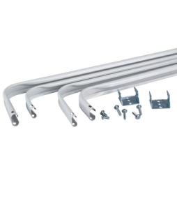 Kaksinkertainen verhotanko 90-160cm 6+9cm