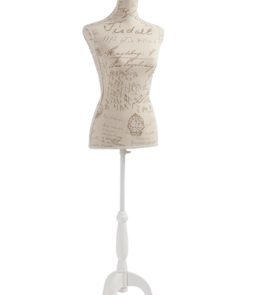 LADY-vaateteline Beige/valkoinen