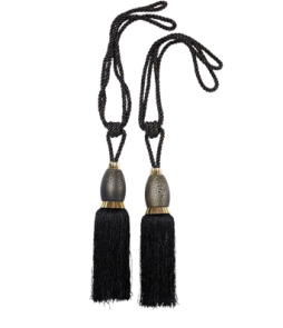 LEON-tupsutampit, 2/pakk. Musta