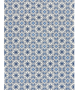 LIGNANO-puuvillamatto 160x230 cm Sininen