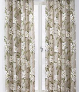 LILLSON-rengasverhot, 2/pakk. Pellavabeige