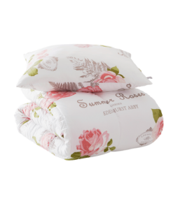 LINDEN-vuodevaatepakkaus, 2 osaa Valkoinen