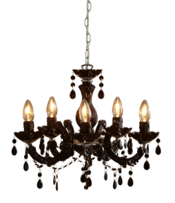 MARIA THERESE -kattokruunu Musta