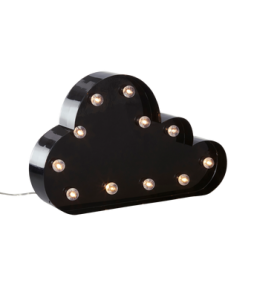 MOLNET-pilvivalaisin Musta