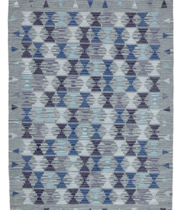 PADO-puuvillamatto 140x200 cm Sininen