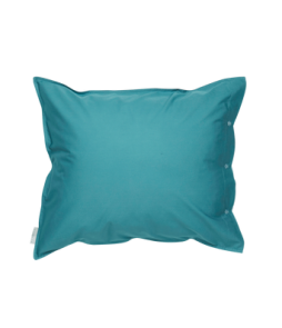 PERCALE-tyynyliina 60x50 cm Petrolinsininen/vaalea petrolinsininen