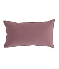 PERCALE-tyynyliina 90x50 cm Roosa/tumma roosa