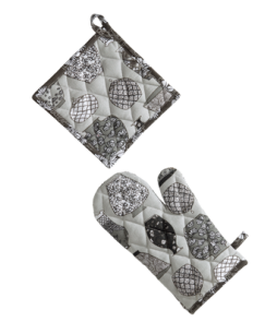 PORCELAIN-grillaussetti, 2 osaa Harmaa