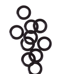 RINGO -verhorenkaat, 10/pakk. Musta