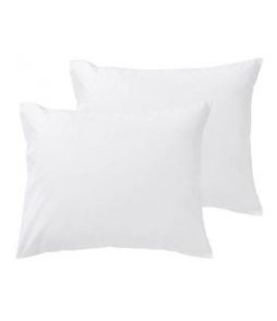 RUBY-tyynyliinat, 2/pakk. 60x50 cm Valkoinen