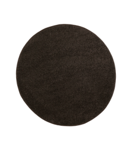 STAY-ryijymatto, ø 135 cm Tumma harmaanruskea